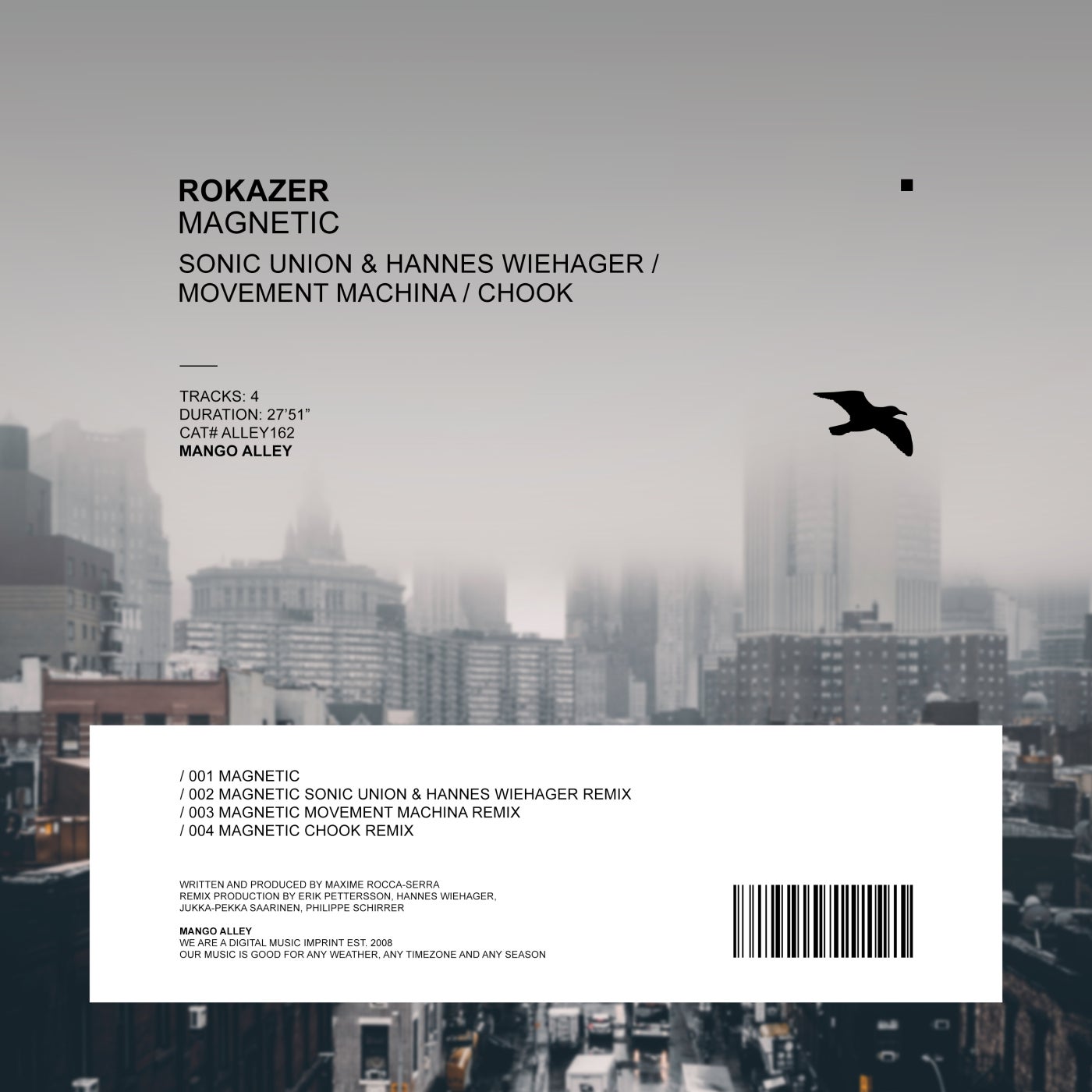 Rokazer – Magnetic [ALLEY162]